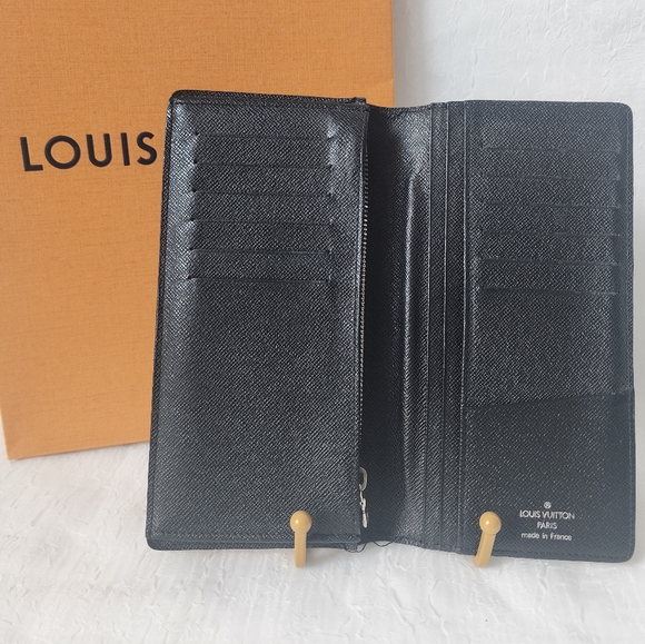 Auth Louis Vuitton Damier Graphite Portefeuille Brazza Wallet - Picture 3 of 9